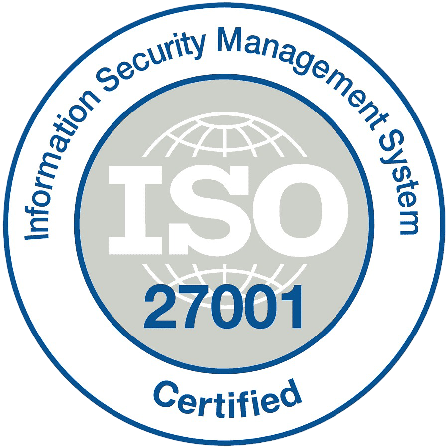 ISO 27001 Certified